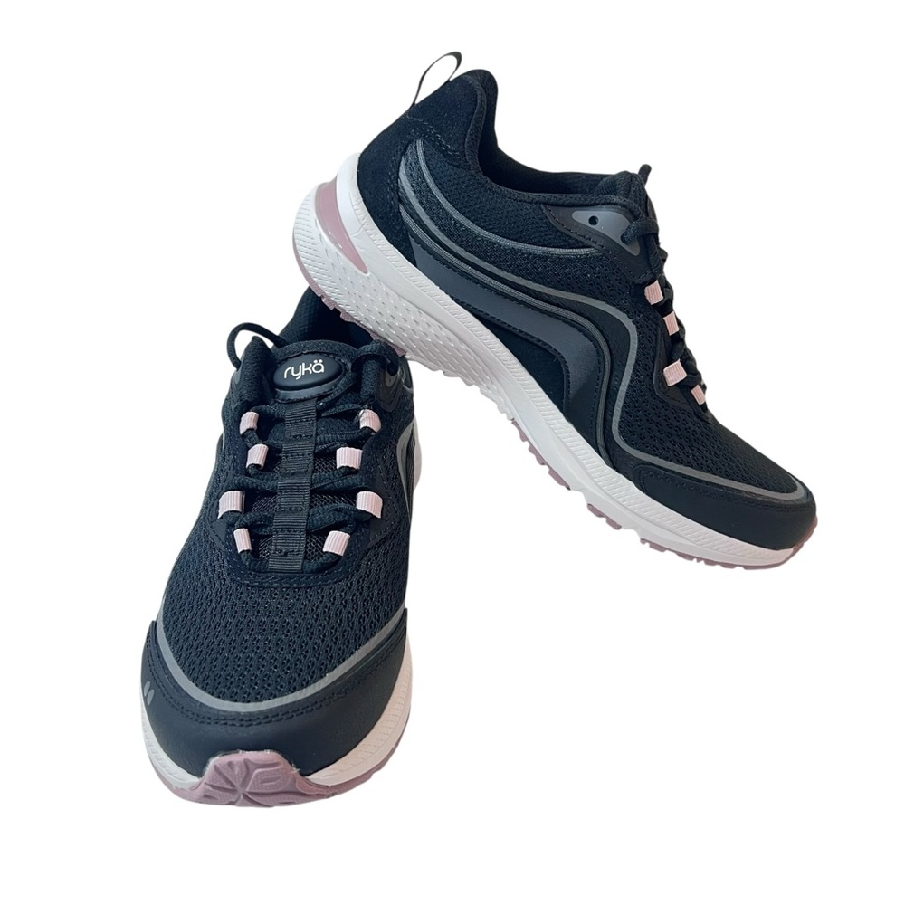 Ryka Belong Walking Shoes Sneakers Womens New Black